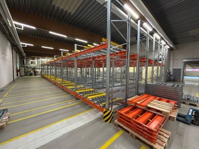 Realizace regálů v Německu - město Andernach