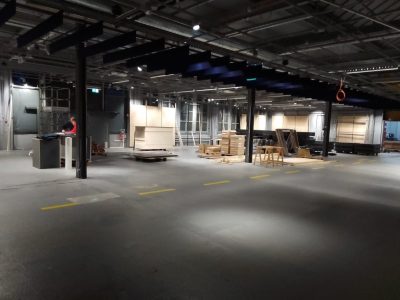 Přestavba prodejny - Zuchwil a Thomus